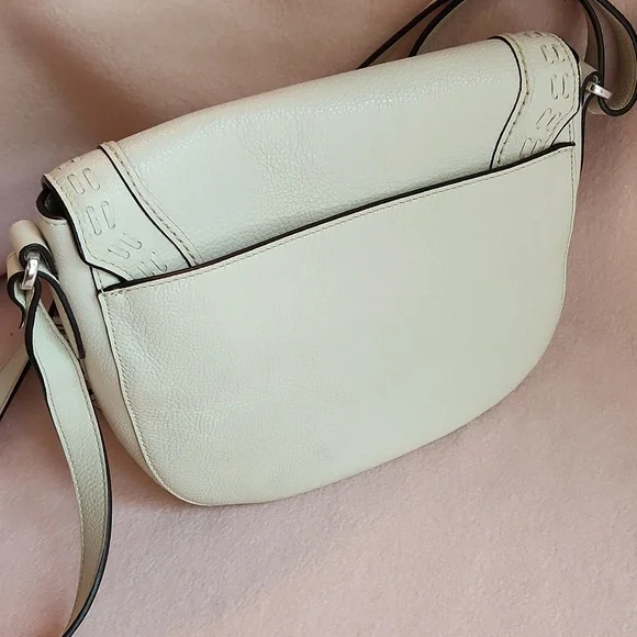 Brighton Trina White Leather Bag - Picture 4 of 12